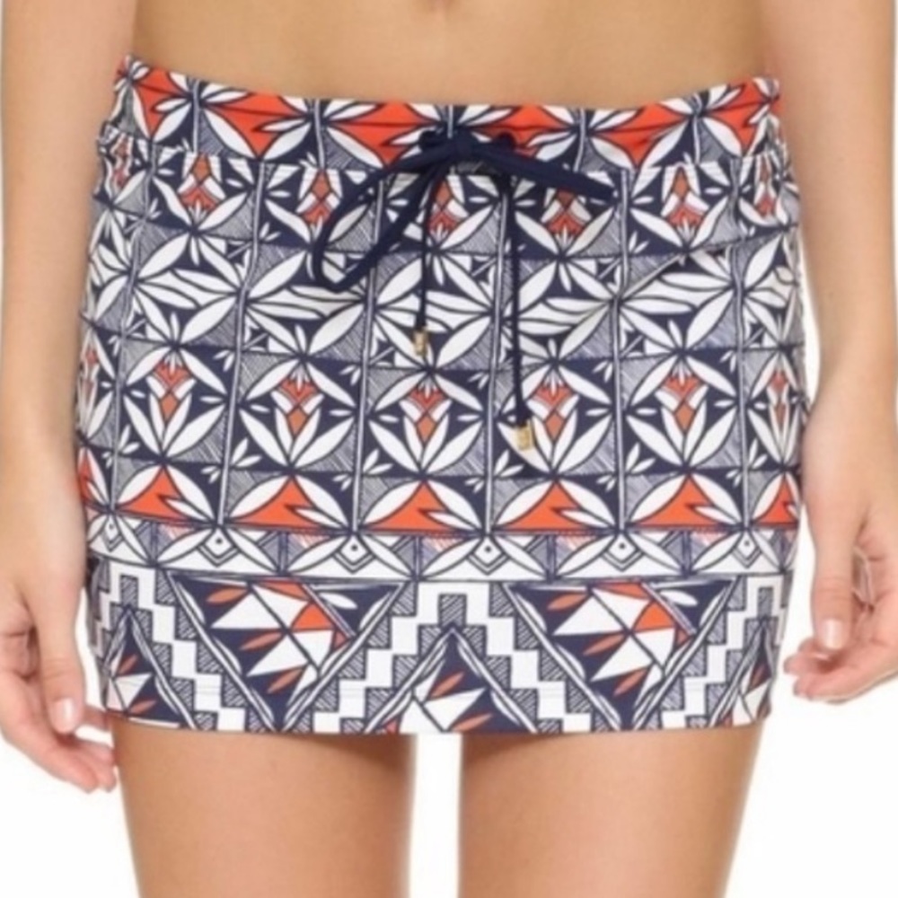 Tory Burch Swim Acoma Cover up skirt  XS NWOT